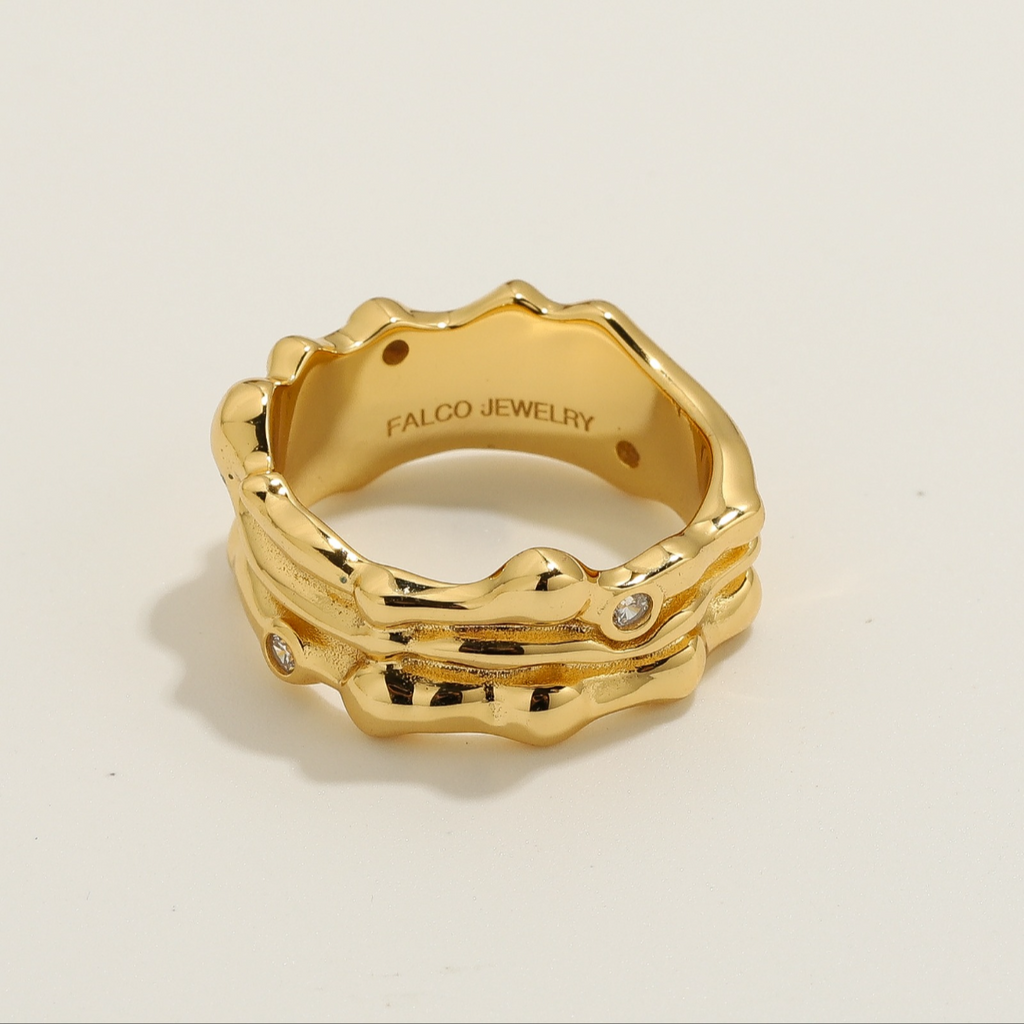 FALCO GOCCIA RING GULD