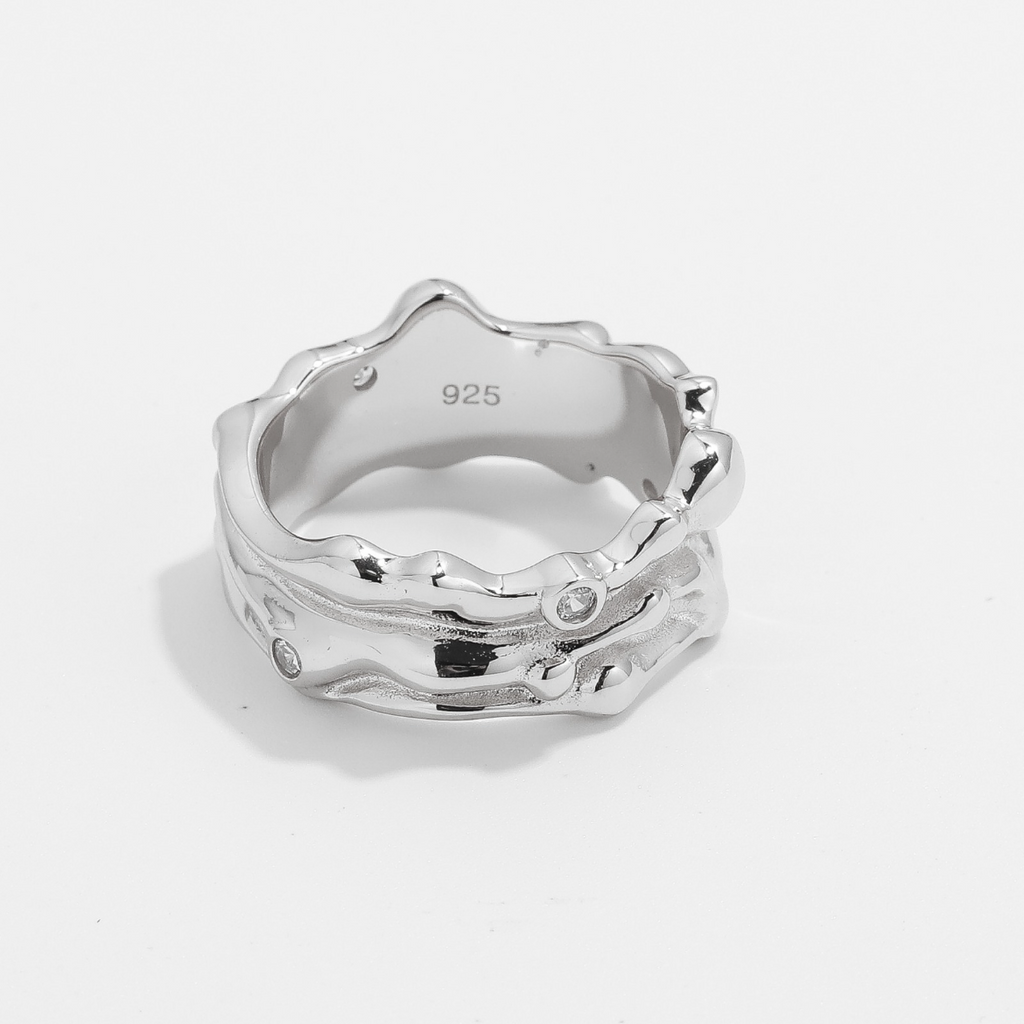 FALCO GOCCIA RING SØLV