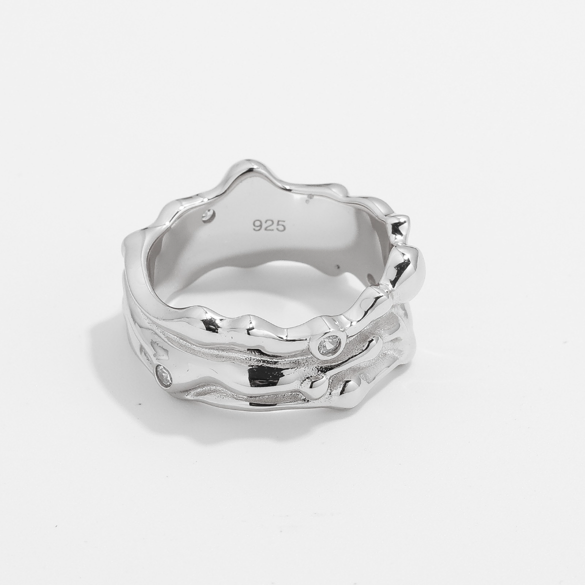 FALCO GOCCIA RING SØLV