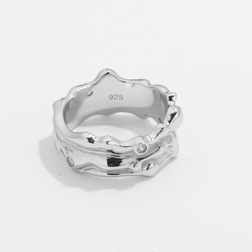 FALCO GOCCIA RING SØLV