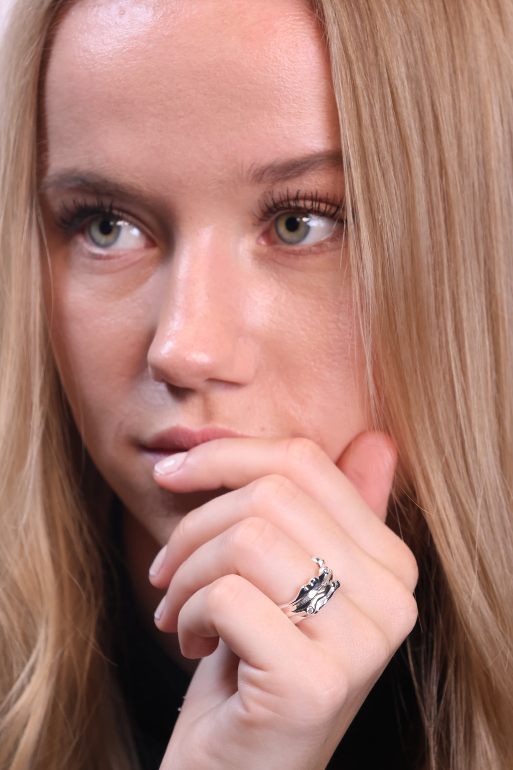 FALCO GOCCIA RING SØLV